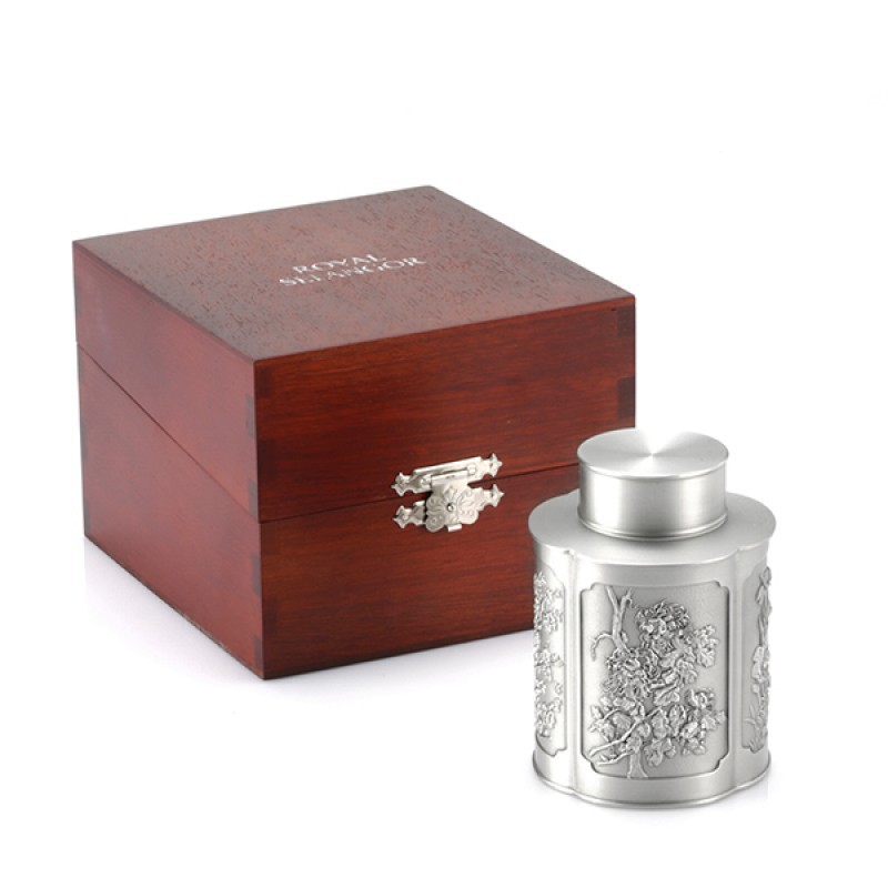 Royal Selangor Four Seasons Collection Gift-boxed Tea Caddy SM