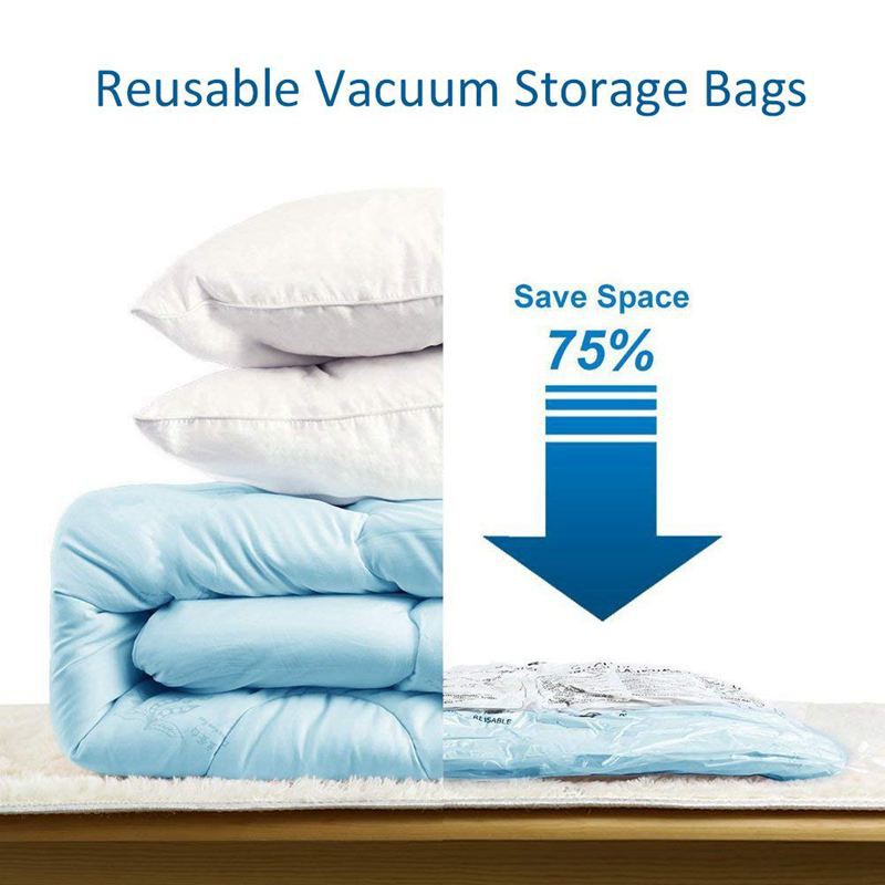 vacuum bags for clothes with pump