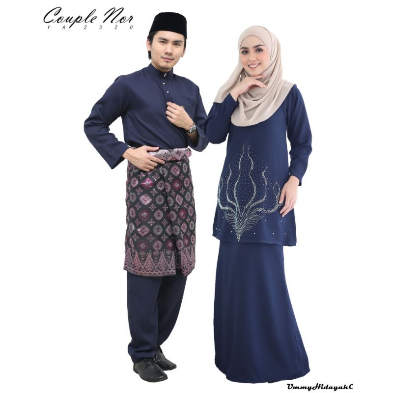 Buy Set Couple Baju Melayu Dan Kurung Moden Harga Tak Termasuk Sampin Seetracker Malaysia