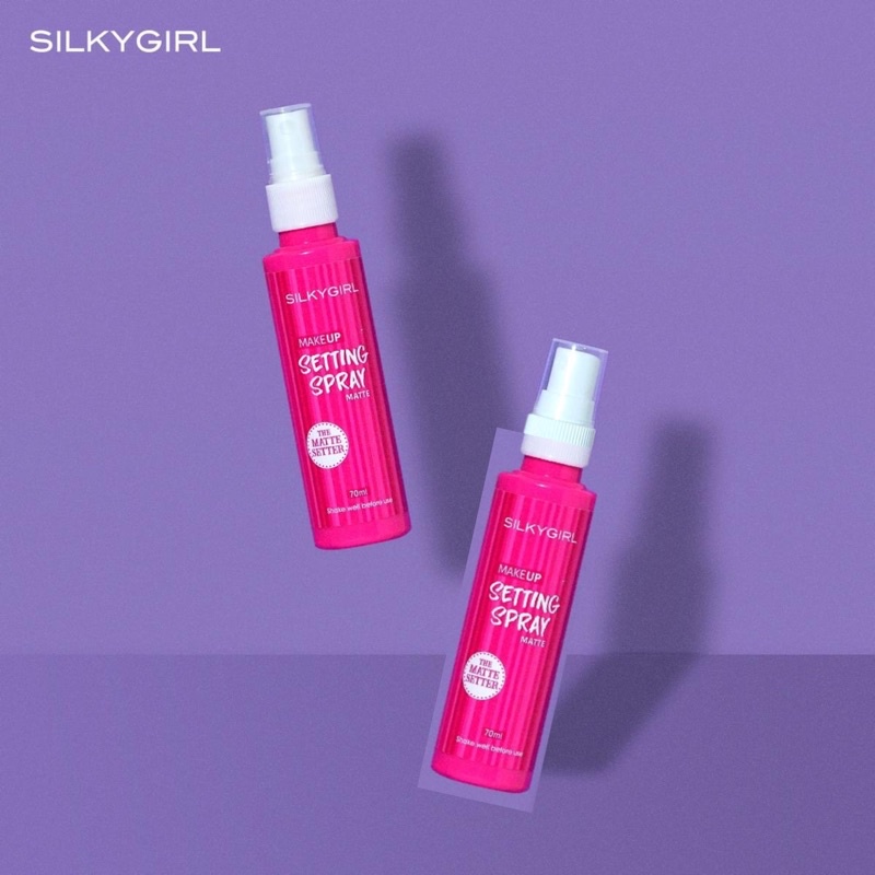 silkygirl makeup setting spray