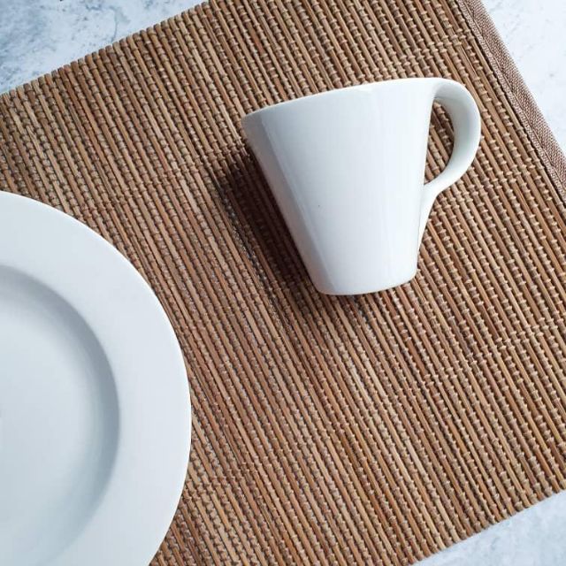 Japanese Bamboo Placemat Table Mat Shopee Malaysia