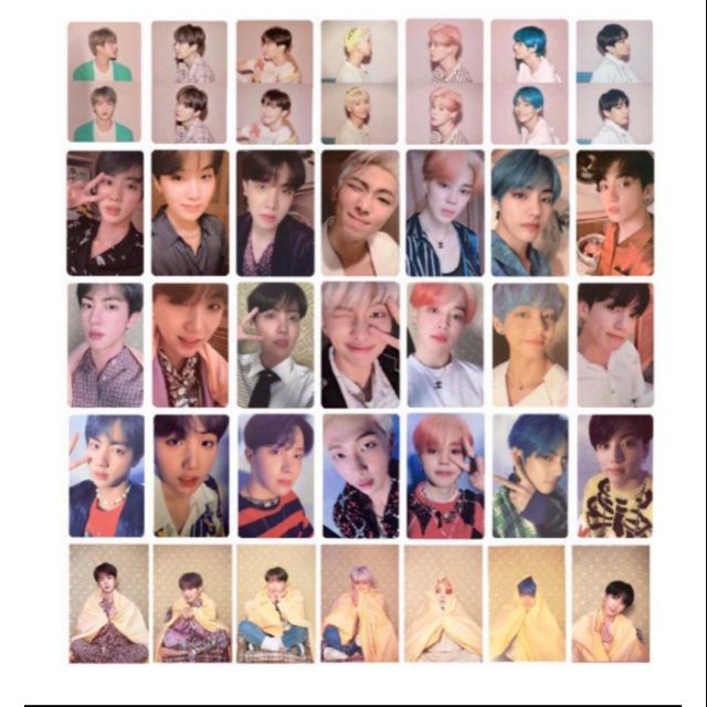 Official Bts Map Of The Soul Persona Photocard Shopee Malaysia