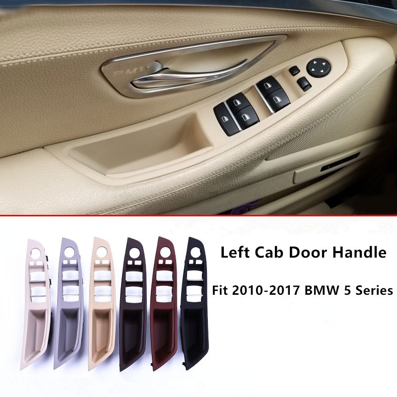 Replacement Grab Cover Trim Window Regulator Door Button Bracket for right hand driver 520 523 525 528 530 535 Window Switch Armrest Door Grab Panel for RHD 5 Series F10 F11 2010-2016 