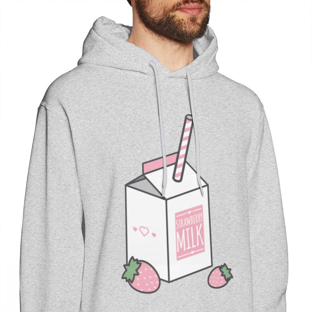 white adidas hoodie with strawberries