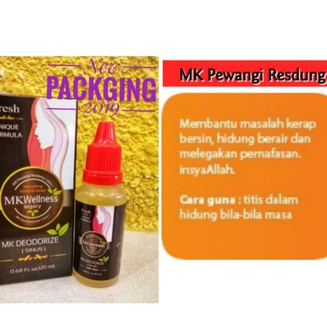 Nafas Berbau Hilang Dgn Pewangi Resdung Permata Hijrah 20ml Shopee Malaysia