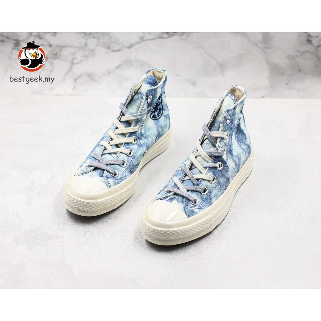 converse blue high cut