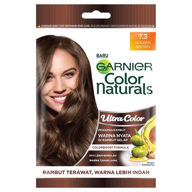 Garnier Ultra Color Golden Brown Hair Dye 30ml/30g Shopee Malaysia
