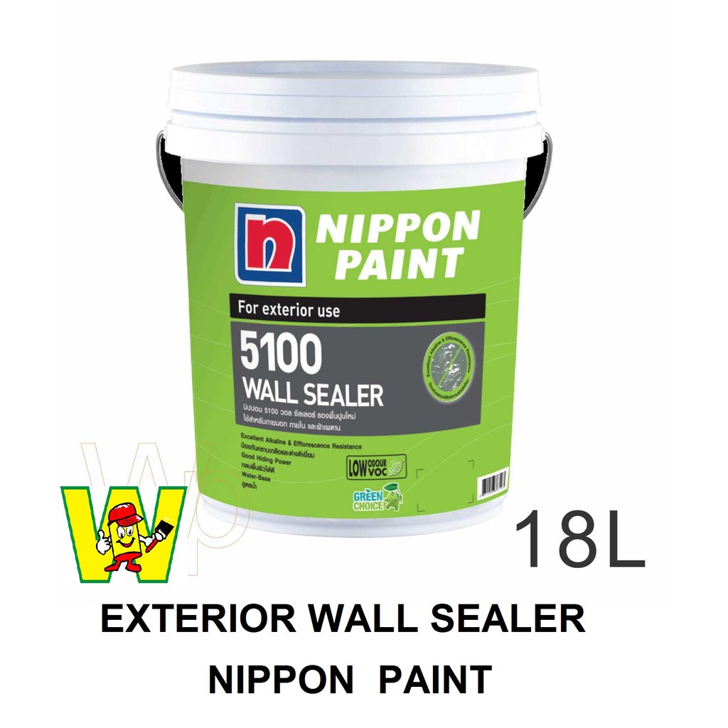 wall sealer white ( 18L ) NIPPON Paint 5100 Wall Sealer / styrene