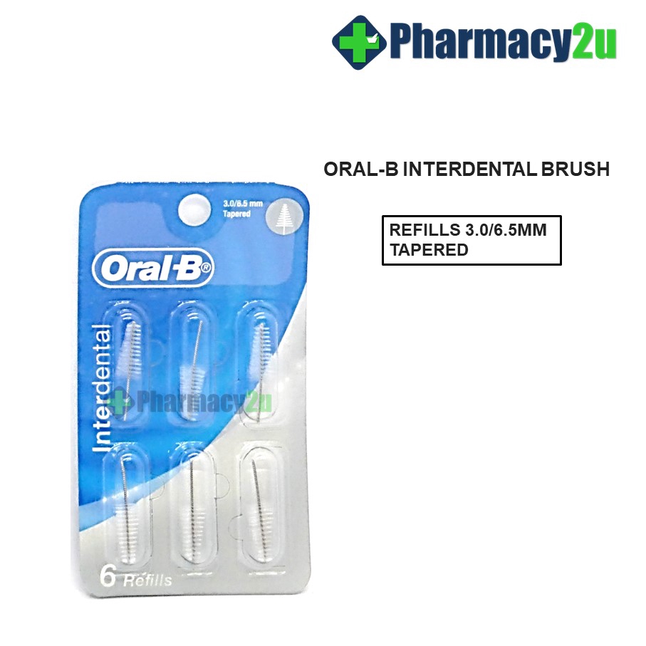 oral b interdental brush refills