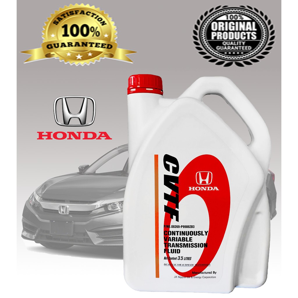 Honda CVTF Continuosly Variable Transmission Fluid 3.5L 08269 