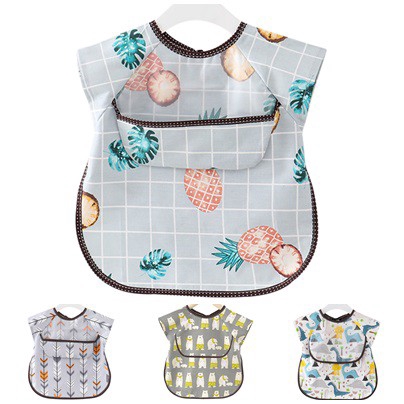 baby feeding bib apron