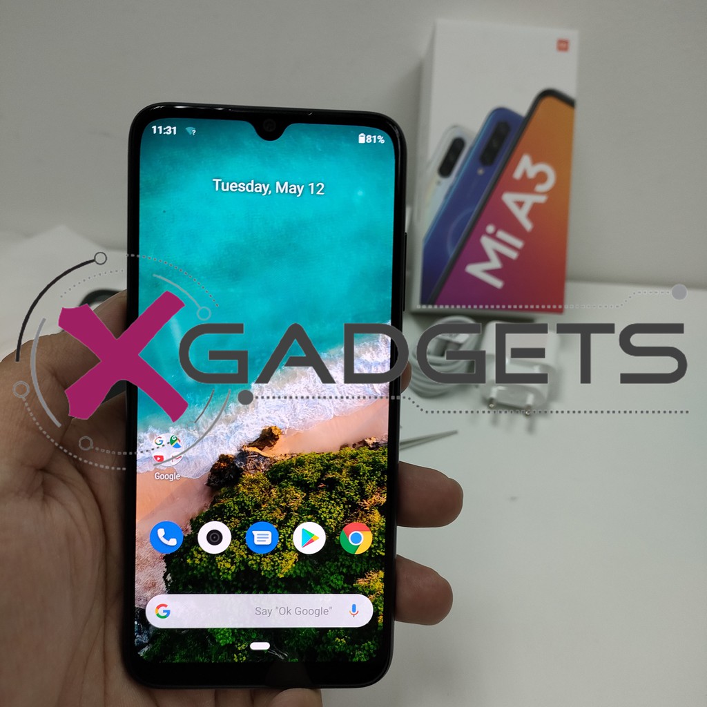 Display Set Xiaomi Mi A3 4+128GB (Black) | Shopee Malaysia