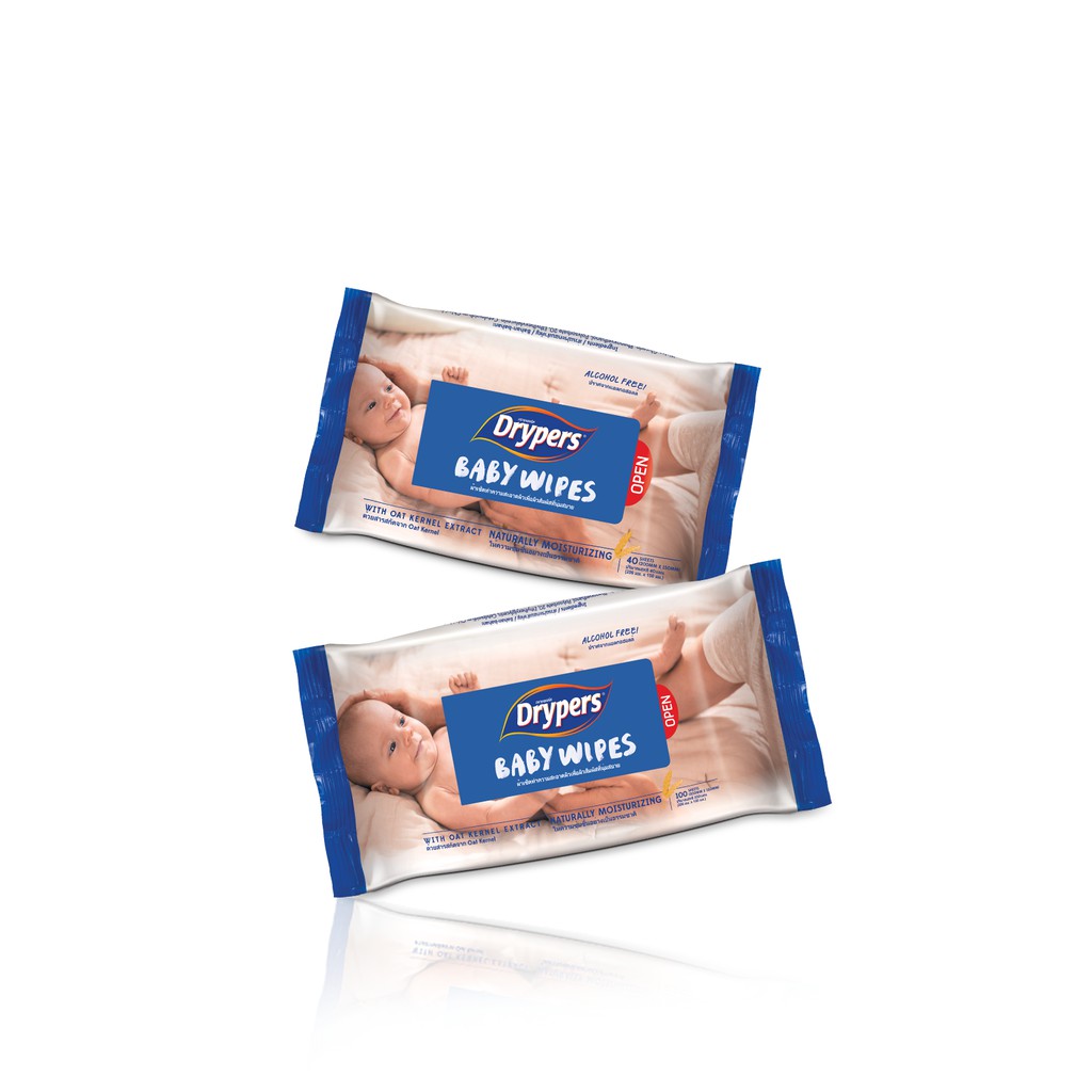 drypers baby wipes