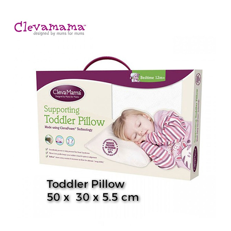 clevamama supporting infant pillow