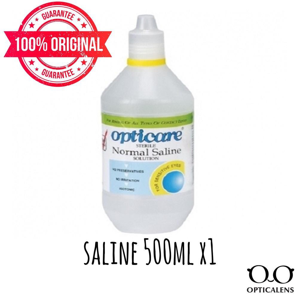 Opticare Normal Saline 500ml (Expiry Mar 2024) Shopee Malaysia