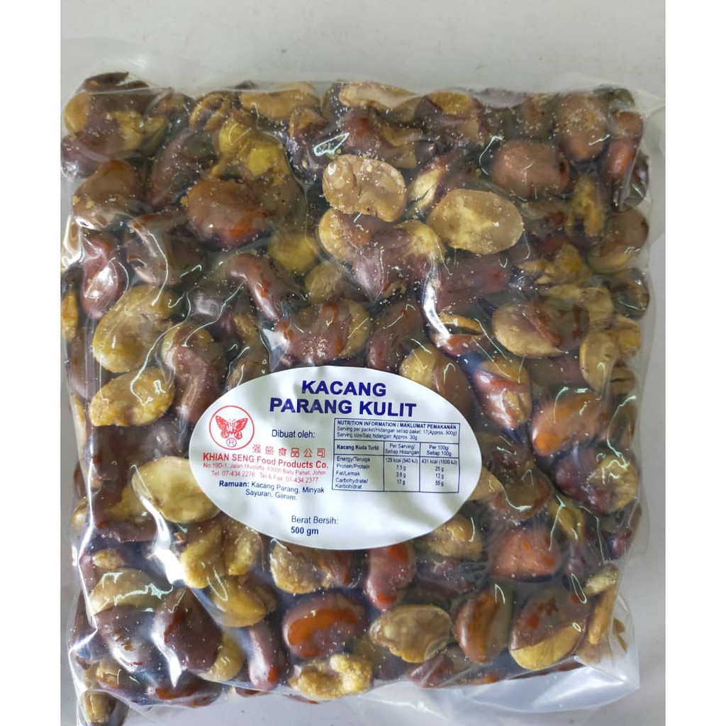  Cap Kupu  Kupu  Kacang Parang Kulit 500GM Peanut Shopee 