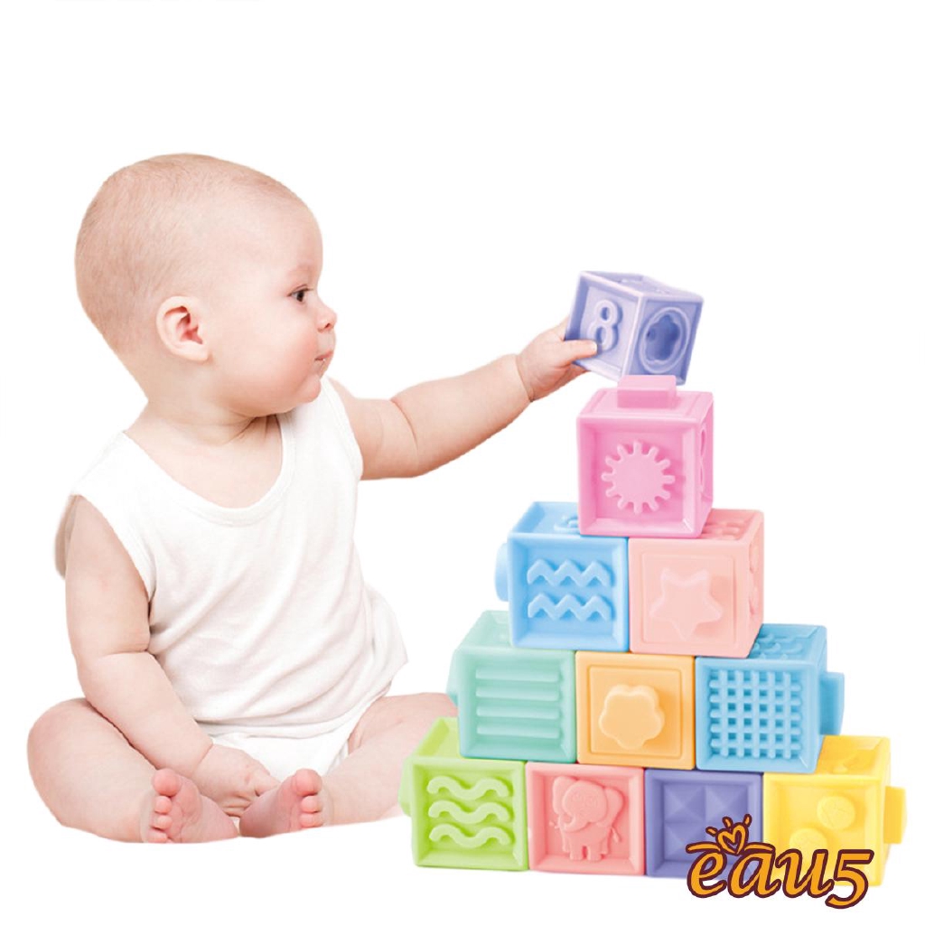 baby stacking blocks