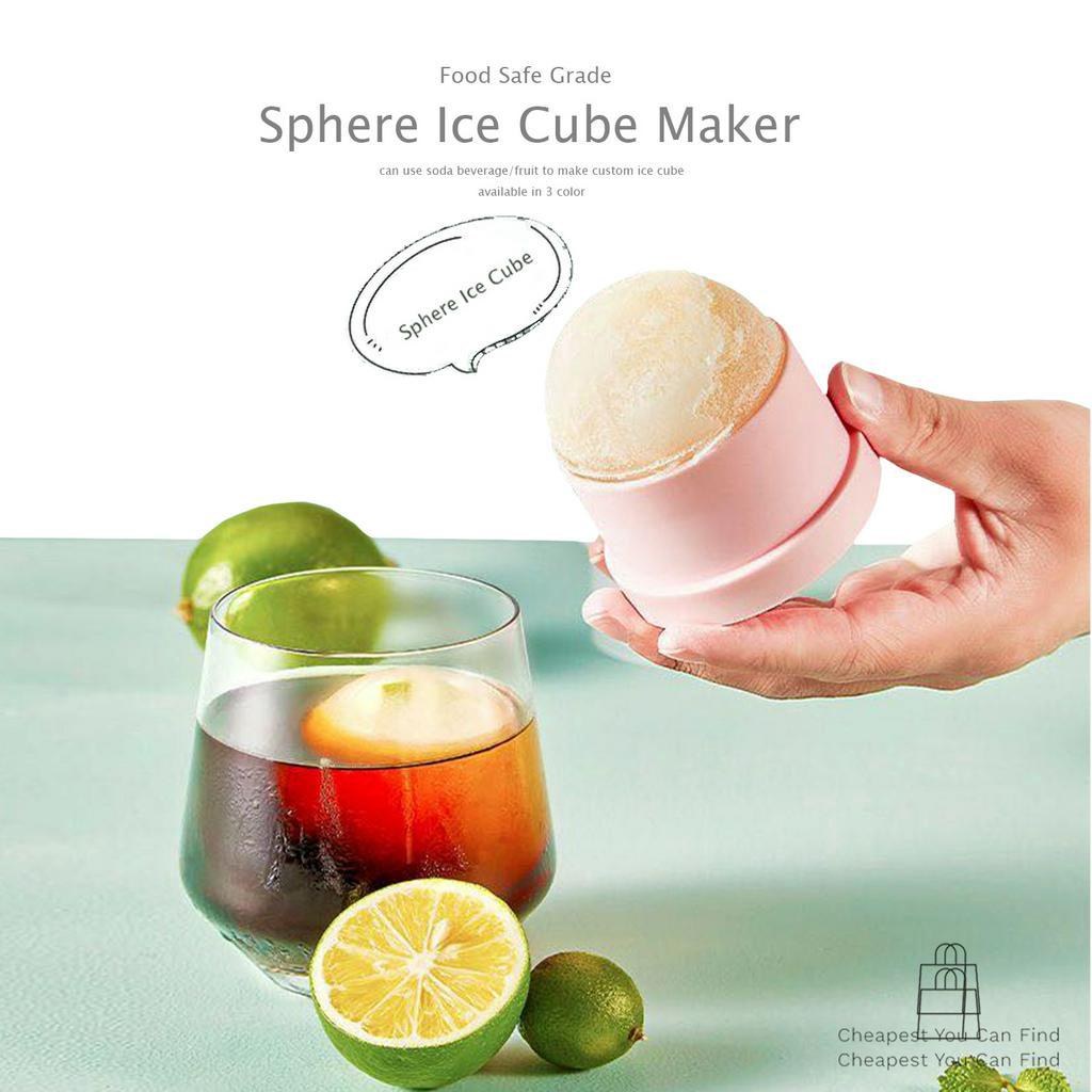 CYCF Food Safe Grade Material Sphere Ice Maker Soda Ice Cube or Fruit Ice Cube Maker