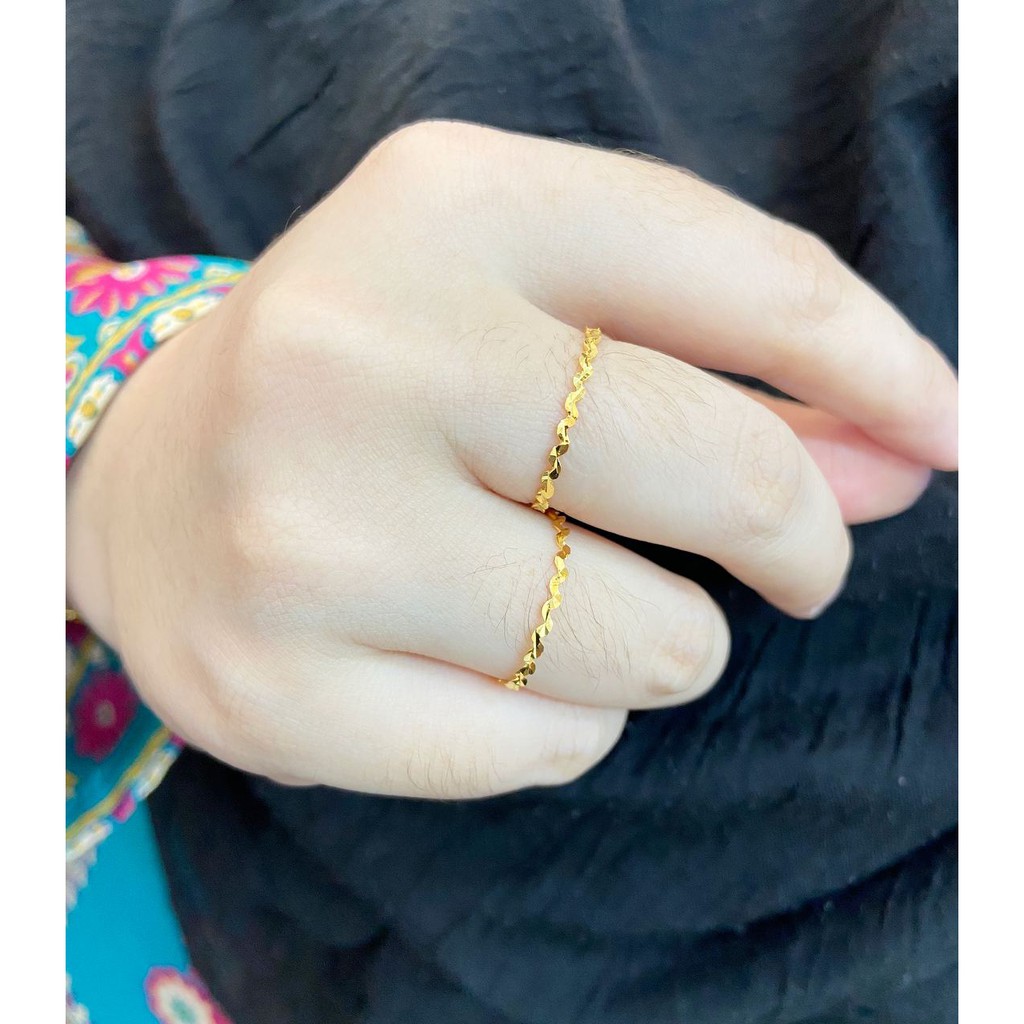 Membeli Online 18 K Emas Wanita Cincin Yang Indah Halus Yang Indah Klasik Nyata 750 Solid Mawar Kuning Gadis Hadiah Pesta Diskaun Baik Bagus Baru Panas Perhiasan Storecheap News