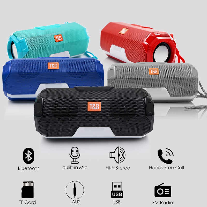 Bluetooth Wireless Stereo Speaker T&amp;G TG-143 | Shopee Malaysia