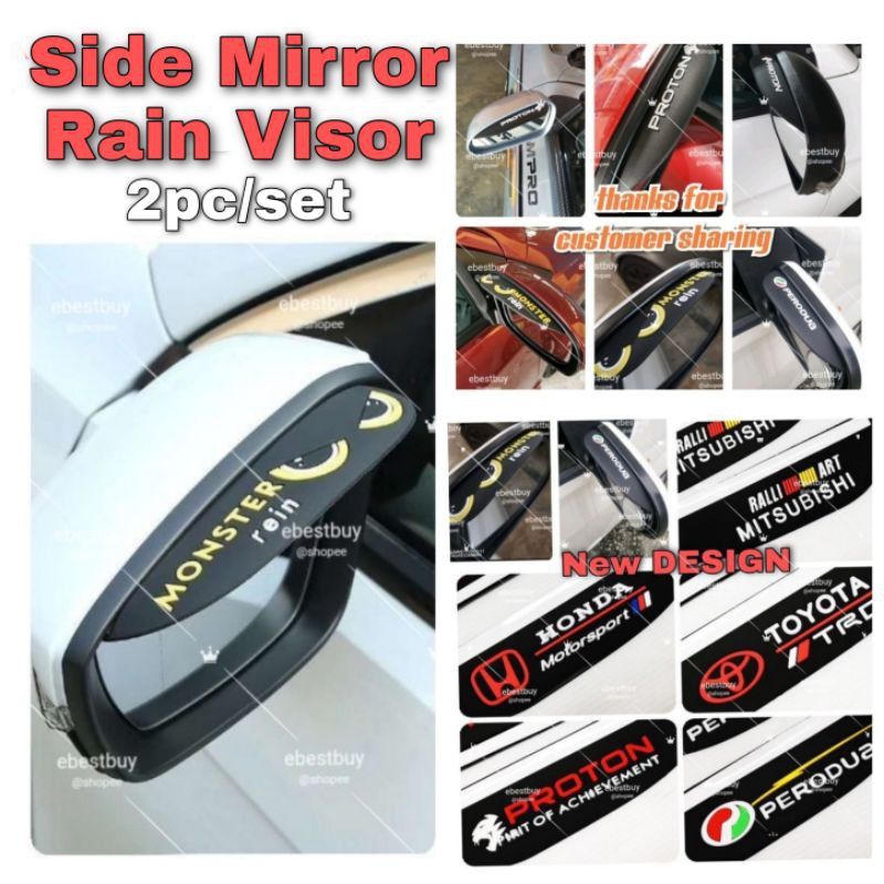 cover side mirror myvi