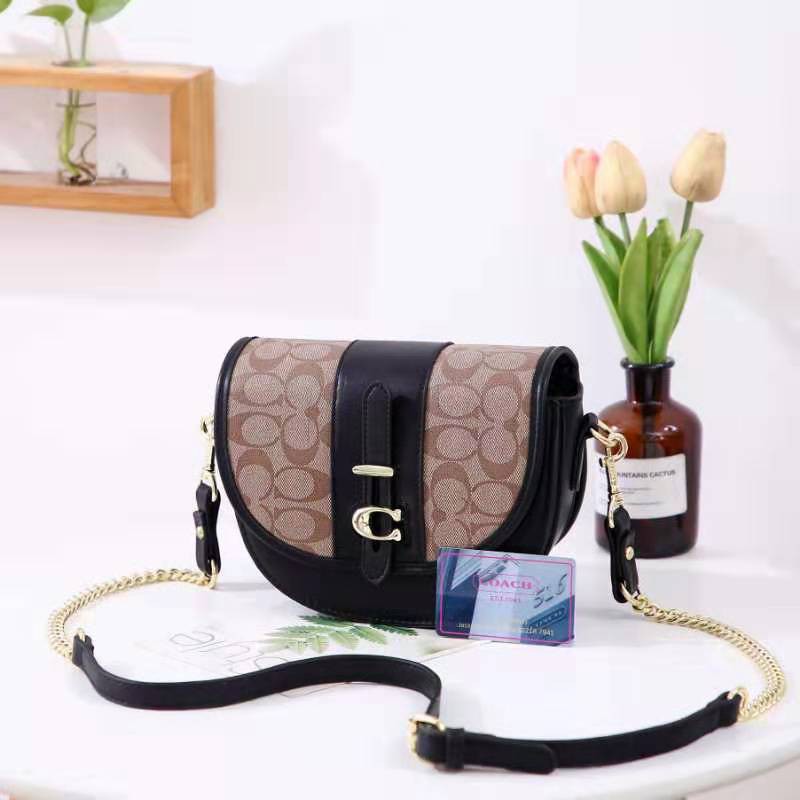 Coach Half Moon Sling Bag | Shopee Malaysia