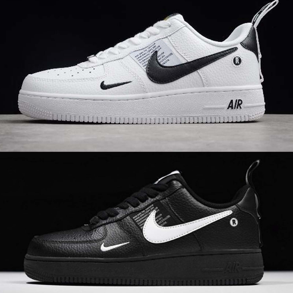 nike air force one black utility