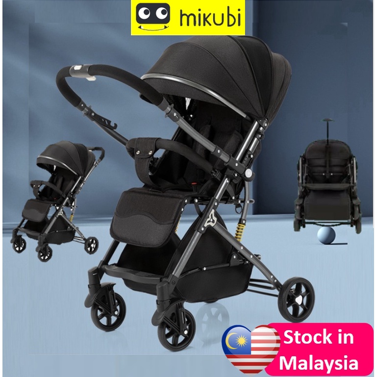 MIKUBI Compact Stroller Cabin (V6-1/LB6-6A) Lightweight New Born Stroller Baby Travel Strollers Compact Stroler Lipat