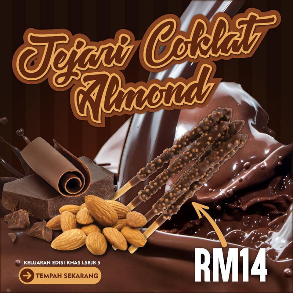 Buy Jejari Coklat Almond Seetracker Malaysia