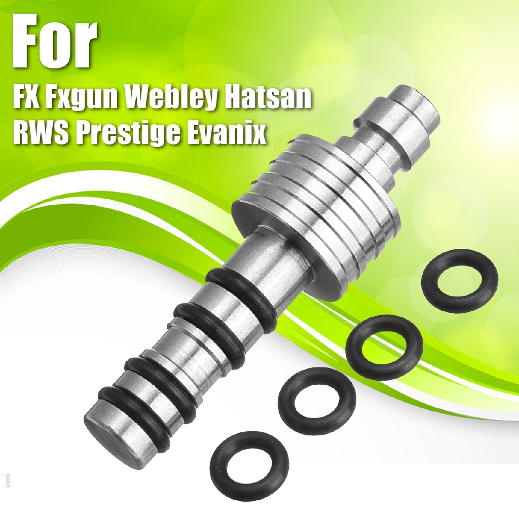 Silver PCP Charging Filling Probe For FX Logun Webley Hatsan RWS Prestige Evanix 
