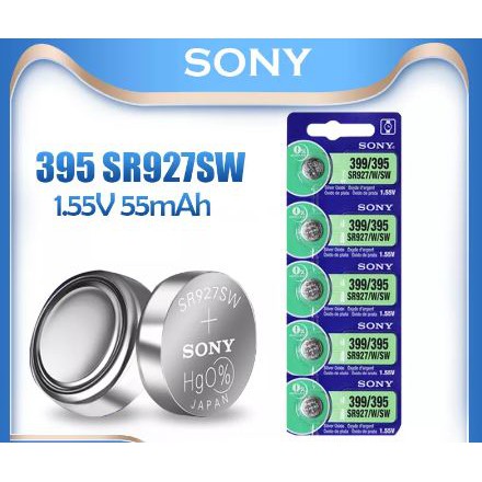 SR621SW (364) SR626SW (377) SR927SW (395) Genuine Silver Oxide Micro Battery 1.55V For Watch