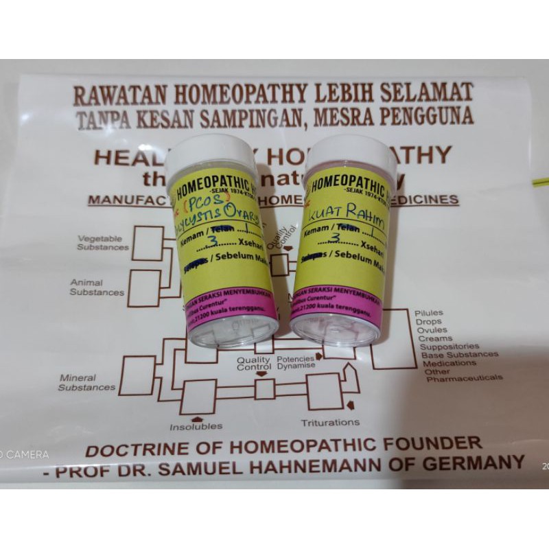 Set Pc0s Kuat Rahim Homeopathy Remedi Shopee Malaysia