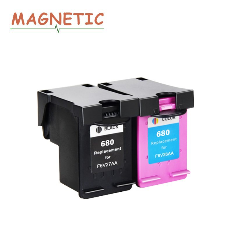 2pcs Compatible Ink Cartridges For Hp680 For Hp 680 Deskjet 3835 2135 Shopee Malaysia