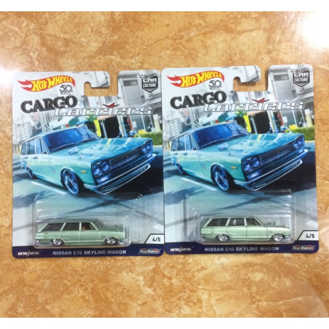 hot wheels cargo carriers nissan c10 skyline wagon