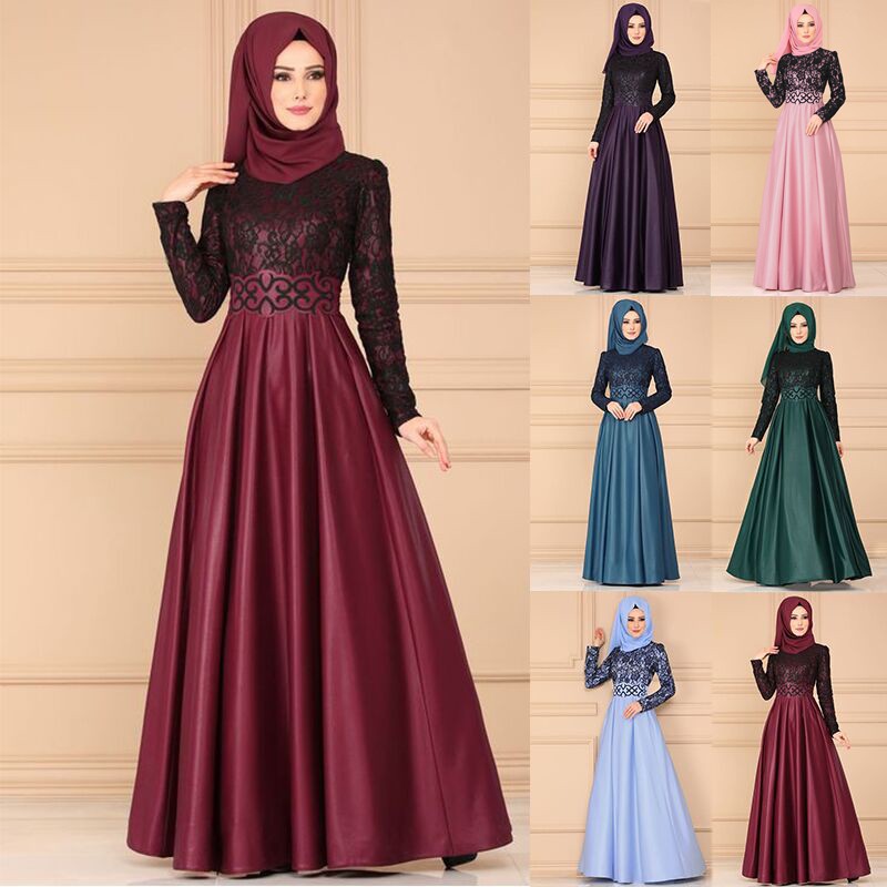 New Fashion Women Casual Baju  Raya Muslim Wear Jubah 