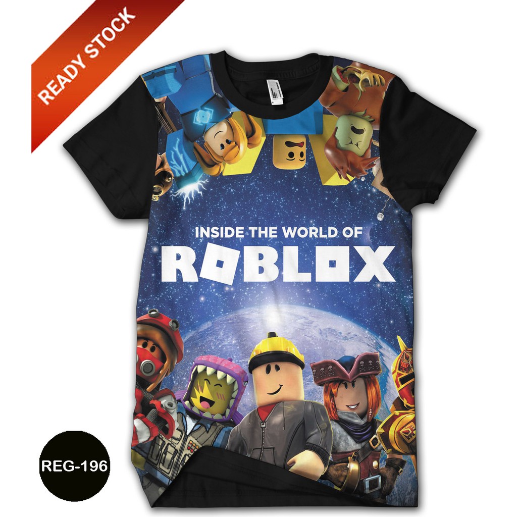 Adult Roblox Shirt Reg Code 196 Shopee Malaysia - roblox malaysia t shirt