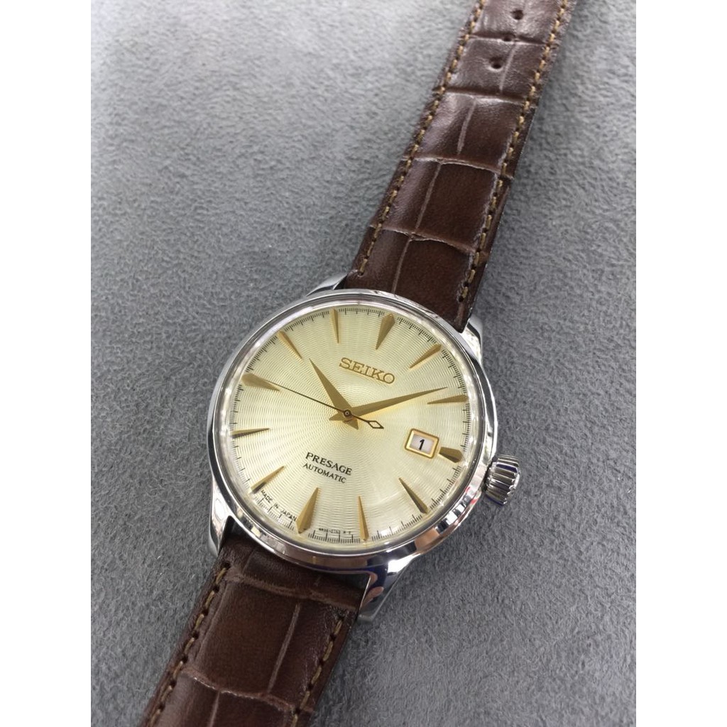 seiko presage champagne dial