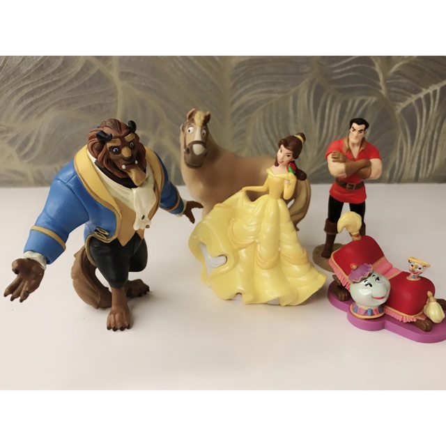 beauty and the beast playset