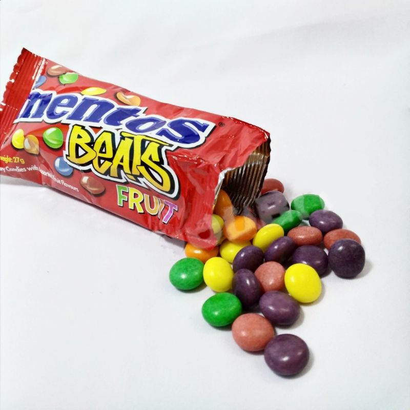 [TKM] Mentos Beats Fruit Chewy Candies With Assorted Fruit Flavours 27g ...