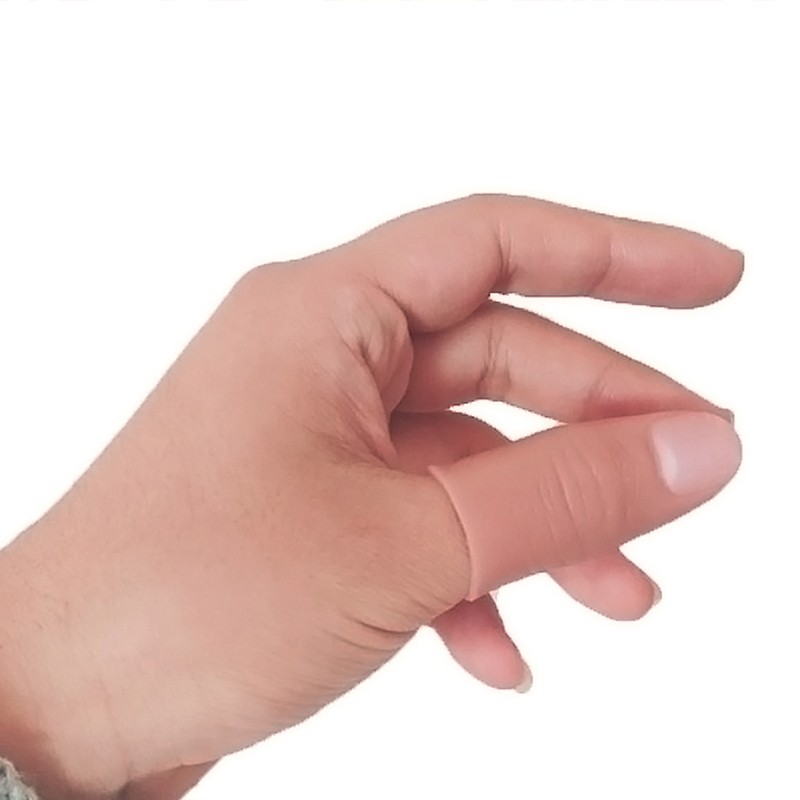 3Pcs Fake Simulation Soft Thumb Tip Finger Stage Magic Trick Props Joke Super 