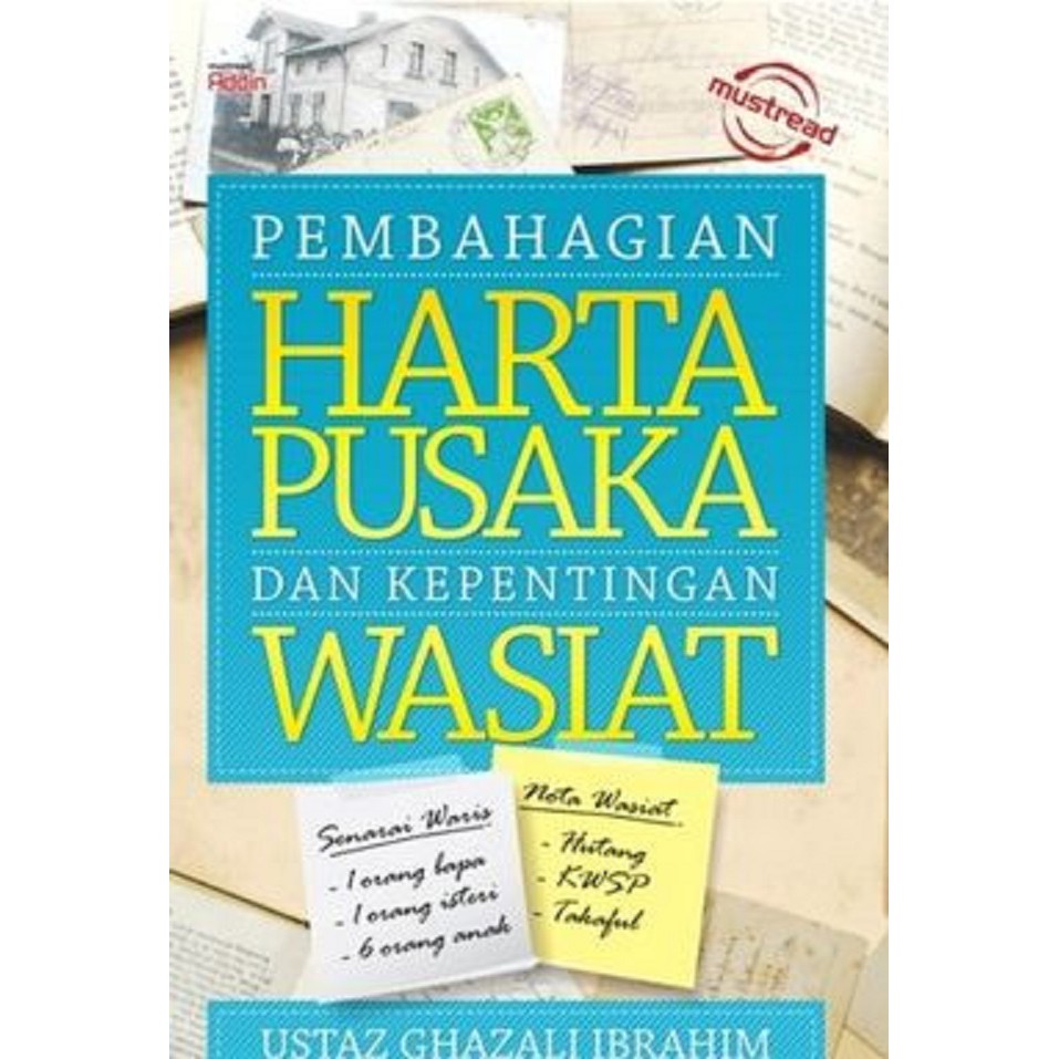 Pembahagian Harta Pusaka Dan Kepentingan Wasiat Isbn9789670716442 Shopee Malaysia 1440