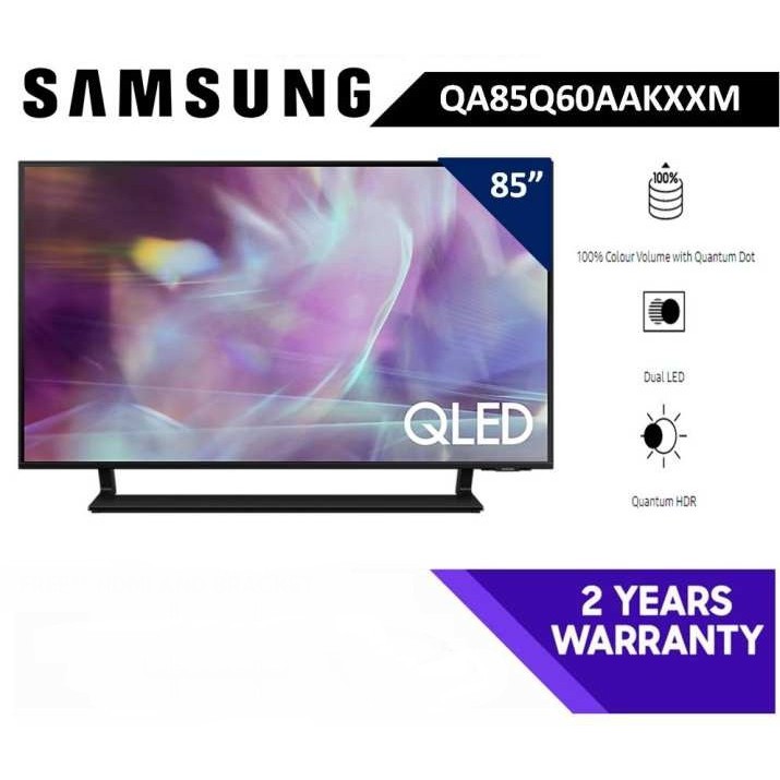 Samsung qa85q60aakxxm 85" q60a qled 4k smart tv | BeeCost