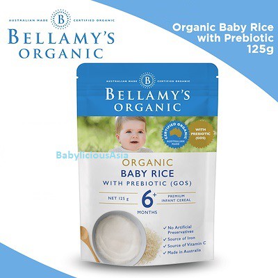 bellamy baby rice 4 month