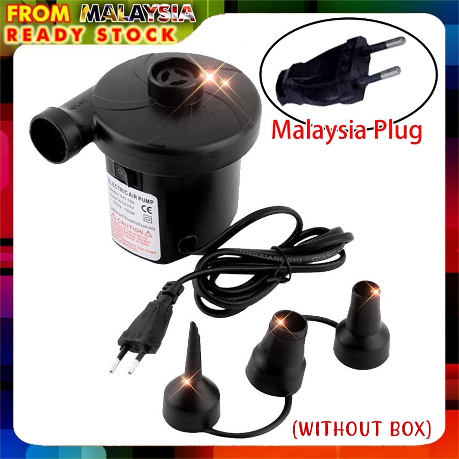 AC Electric Air Pump Inflate Deflate For Air Bed Mattress Swimming Pool