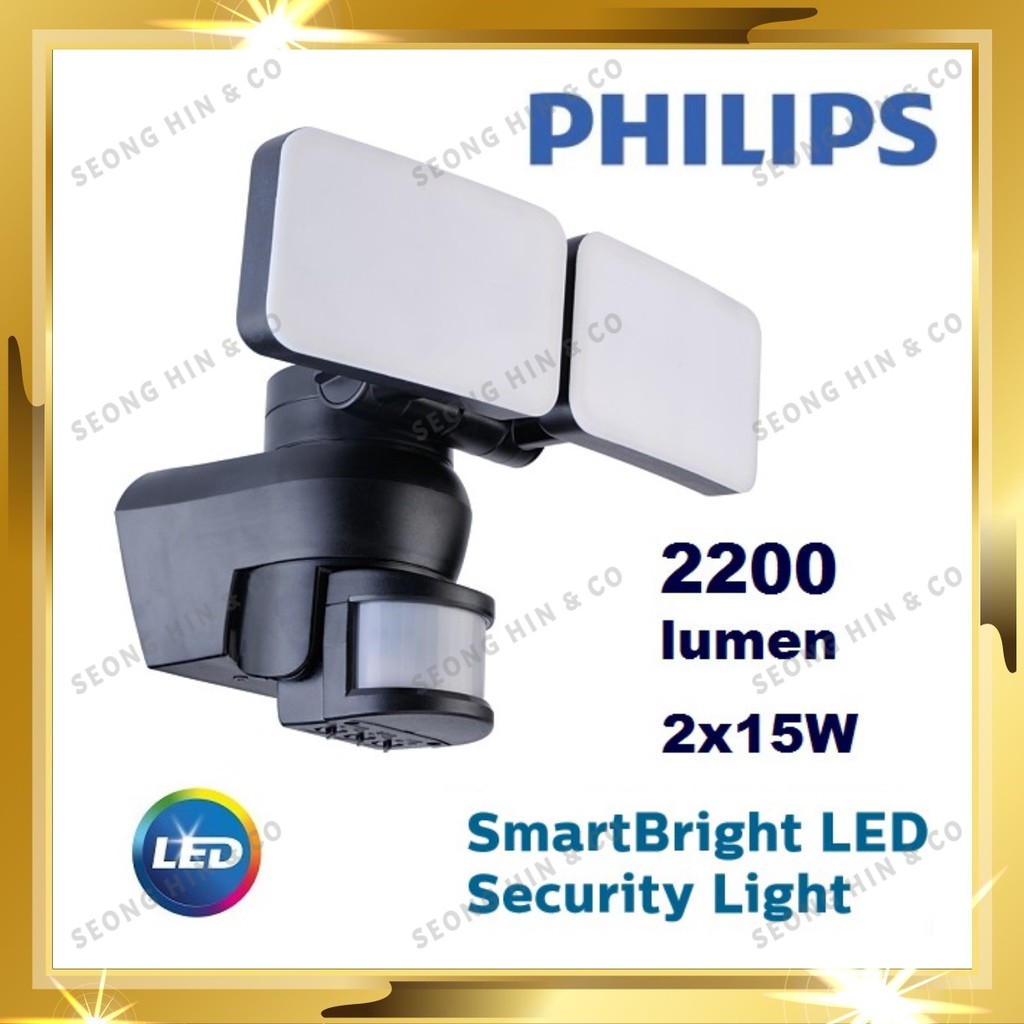 Philips security light with night sensor