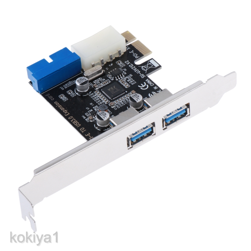 Have Versatile PCI-E USB 3.0 2 Ports PCIe Expansion Card 19 Pin Power Connector 5Gbps Multi Reliable - Image 5