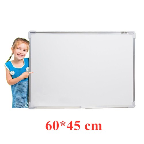 Single Sided 60 45 Cm Magnetic White Board Kids Drawing Writing Doodle Magnet Eraser Set