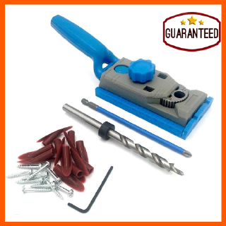Pocket Hole Jig 15° Angle 6//8//10mm Adapter Drill Guide Woodworking Adapter BU