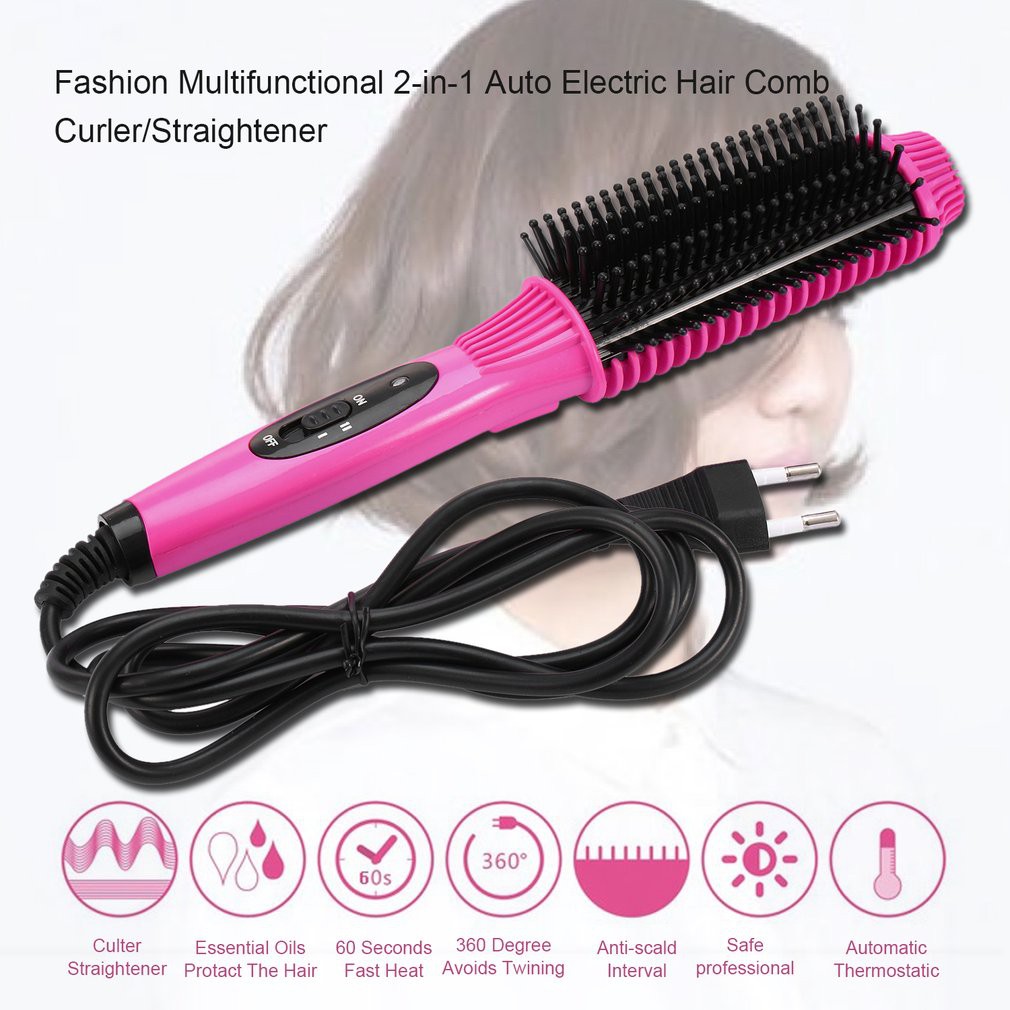 magic salon hair straightener