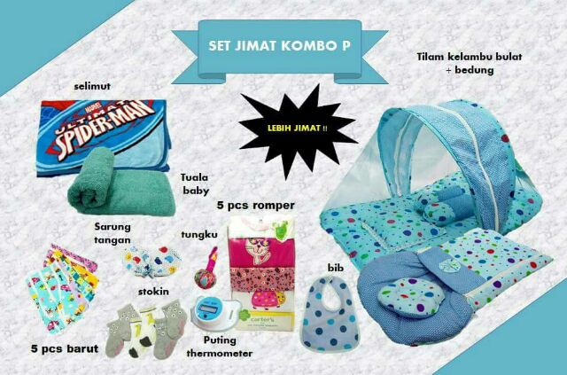 Murah Set Combo Barang Baby Shopee Malaysia